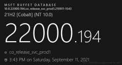 ΢ܛCumulative Update for Windows 11 10.0.22000.194(KB5005635)(־)