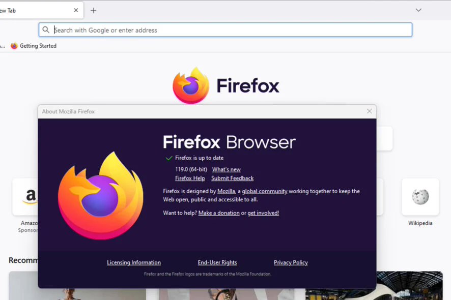 g[ Firefox 119 (wn)l(f)ʲô