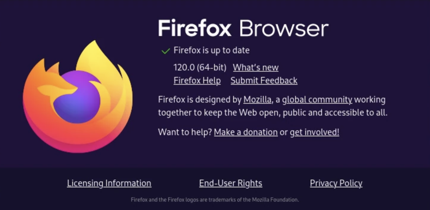 g[ Firefox 120 (wn)l(f)Ԕ־һ[