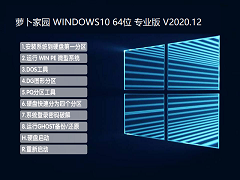 }҈@ WINDOWS10 64λ Α򌣘I(y) V2020.12